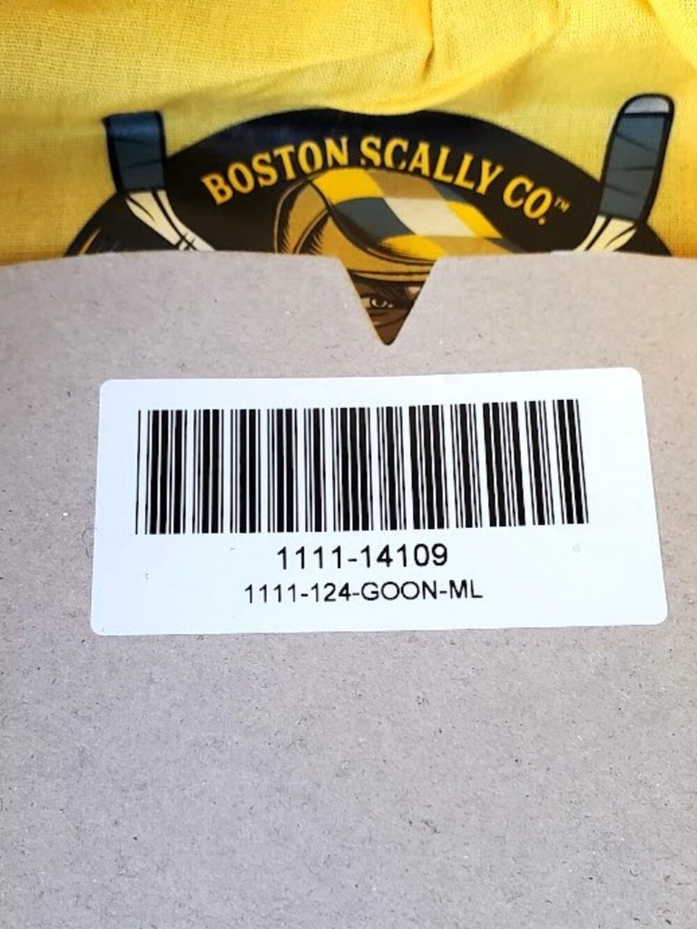 Boston Scally The GOON Single Panel Patchwork Cap-M/L- With Pin - Picture 4 of 12